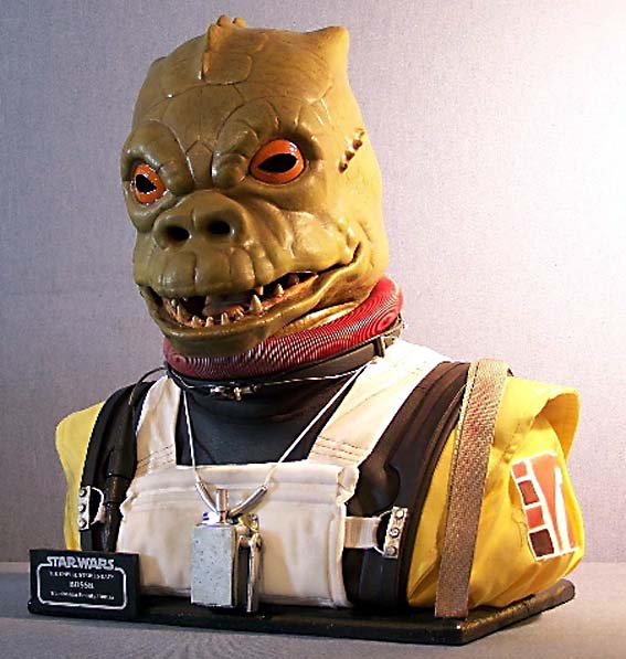 And as a comparison, a fan-made Bossk bust (apologies as I don't know ...