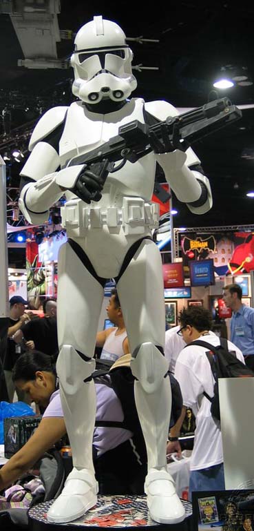 life size clone trooper