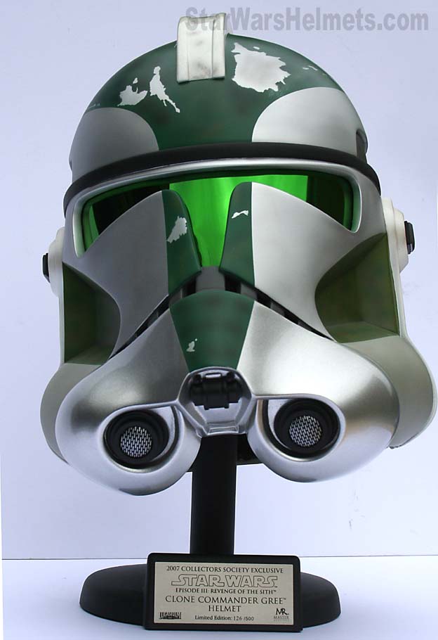 Green clone hot sale trooper helmet