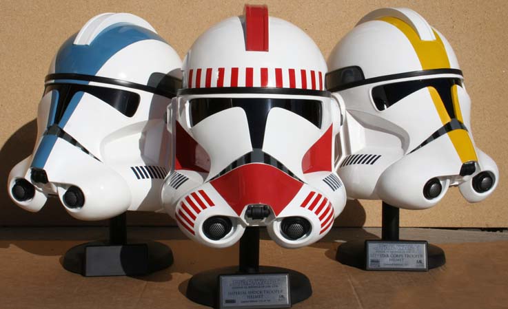 all clone trooper helmets