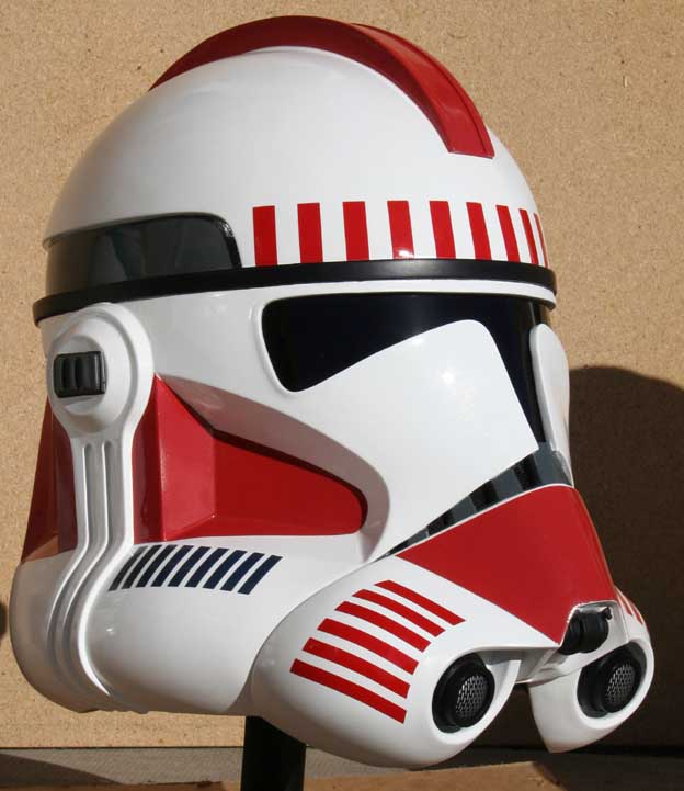 Clone trooper sales red helmet